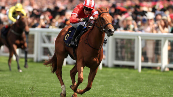 Daahyeh takes out the Albany Stakes at Royal Ascot.